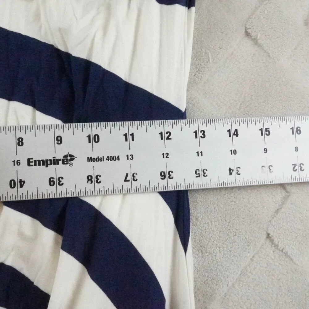 Soft Surroundings Vela Infinity Maxi Dress Striped Nautica Jersey Resortwear - Picture 8 of 12